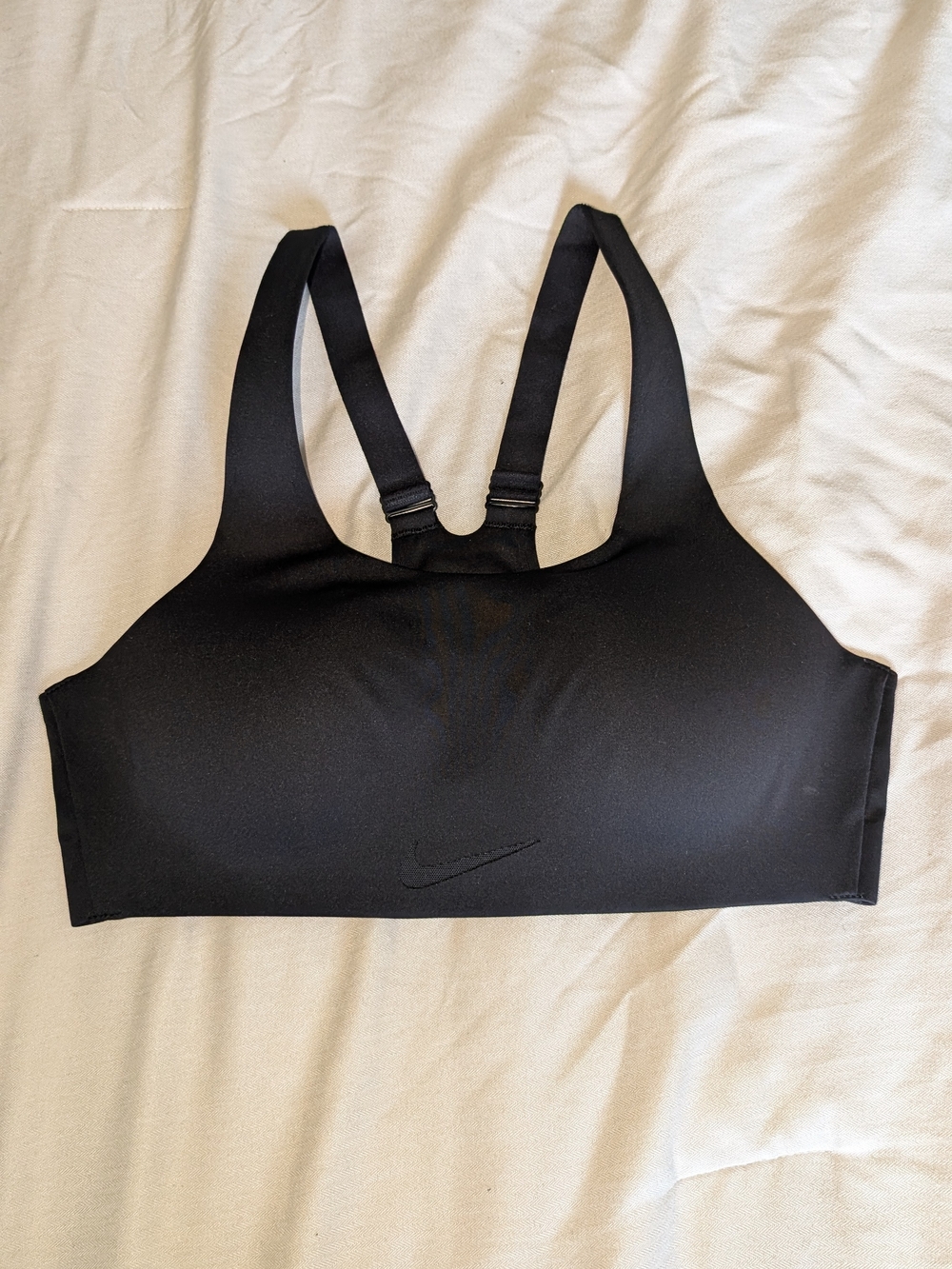 Nike Black Padded Racerback Sports Bra